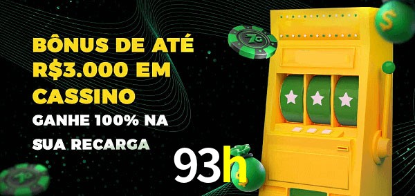 93h melhor bônus de depósito